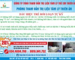 DẤU HIỆU PHÁT HIỆN SỚM TRẺ TỰ KỶ (0 - 3 TUỔI)